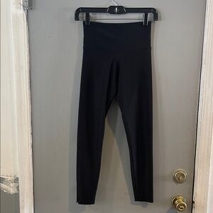 Onzie Black Ribbed Leggings Size XS